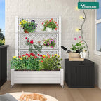 YITAHOME 43.3x17.7x61 in Planter Trellis Box - Image 3