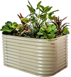 32" Extra Tall Raised Garden Bed Kits, 3.5 x 5 x 2.7ft Raised Planter Box by VegoGarden