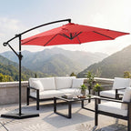 OLIXIS 9.7FT Offset Patio Umbrella - Image 7