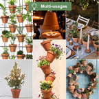 Orceler 6 inch Terracotta & Clay Pots - Image 5