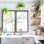 Hanging Planters for Indoor Plants, 2 Set Self Watering Hanging Flower Pots - Image 7