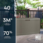 Suncast Extra Large Deck Box - Image 9