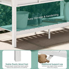YITAHOME 48x18x30in Raised Garden Bed HDPE, Weather-Resistant Poly Lumber - Image 8
