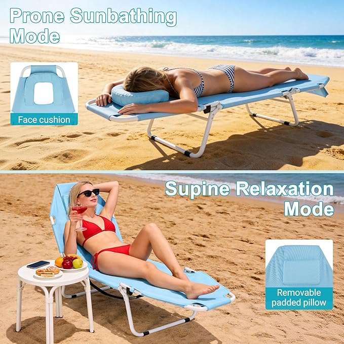 ABORON 2-in-1 Tanning Chair - Image 6