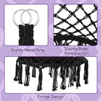 Macrame Hammock Hanging Swinging Chair - Image 4