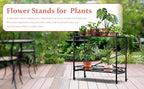 Zhongma 2 Tier Sturdy Metal Plant Stand - Image 5