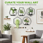 Wall Planters for Indoor Plants, Plant Frames Wall Decor Living Room Plant - Image 2