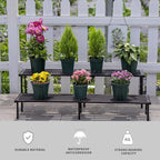 SBDSBD OUTEROOM Metal Plant Stand, Rust-proof Aluminum Flower Pot Stand - Image 8