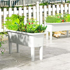 Giantex Raised Garden Beds Outdoor Set of 2, Self-Watering Planter Box - Image 3