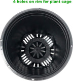 Wholesale Nursery Pot in Bulk 30-Pack 3 Gallon 9.5 Inch Black Plastic Planters - Image 5