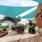 Patio Paradise 2' x 2' x 2' Sun Shade Sail Triangle Canopy Shade Cloth Fabric by Patio