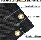 Shade&Beyond 4' X 50' Fence Privacy Screen Heavy Duty 170 GSM Fencing Mesh - Image 2