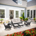Belord Outdoor Ottomans for Patio Foot Rest - Image 8