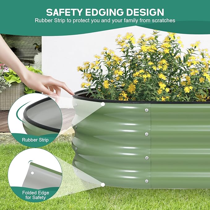 Galvanized Raised Garden Bed - Image 4