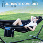 PNAEUT Double Hammocks with Stand - Image 3