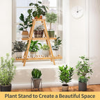 Bamboo Plant Stand - Image 3