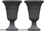 23" Tall Planters for Outdoor Plants Set of 2, Planter - Image 8