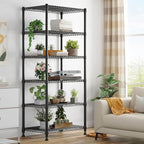 Xcity Storage Shelves, 6 Tier Heavy Duty Metal Shelving Unit, 2400 LBS Capacity - Image 5