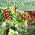 OJYUDD 400 Pcs White Plant Support Garden Clips, Plastic Tomato Vine Clips - Image 6