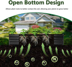 4×3×1FT Galvanized Raised Garden Bed Kit, Metal Planter Boxes, Large Raised - Image 5
