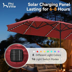 PHI VILLA 13ft Patio Umbrella - Image 2
