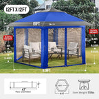 CROWN SHADES 12x12 Pop Up Gazebo - Image 6
