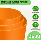 15 Gallon Fabric Grow Bags 5-Pack, 350G Heavy Duty Nonwoven Plant Pots - Image 2
