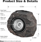 Solar Rock Lights Outdoor Garden Waterproof - Image 8