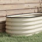 Outsunny 6.5' x 2' x 1.4' Galvanized Raised Garden Bed Kit, Outdoor Metal - Image 8
