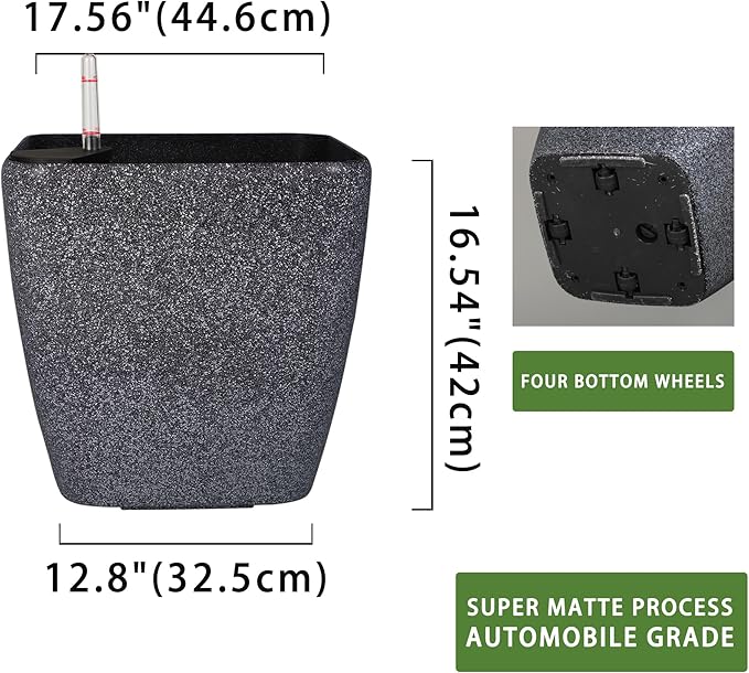 Dexceder 18x17 Self Watering Planter - Image 3