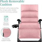 Best Choice Products Oversized Zero Gravity Chair, Folding Outdoor Patio - Image 3