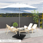 Tangkula 4-Piece 20L Cantilever Offset Patio Umbrella Base, 284 Lbs Heavy-Duty - Image 8