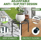 TOSKING Heavy Duty Metal Plant Stand - Image 4