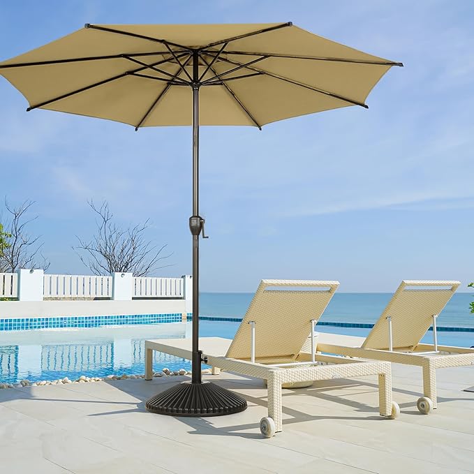 Abba Patio 11FT Lyon Outdoor Patio Umbrella Outdoor Table Umbrella - Image 5