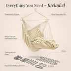 Indoor Hanging Chair for Bedroom, Porch or Room - Image 6