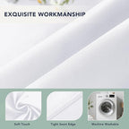 White Outdoor Curtains for Patio Waterproof - Image 5
