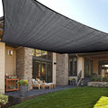 LOVE STORY Custom Size 5'x10' Graphite Grey Sun Shade Sail Rectangle UV Block by LOVESTORY