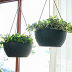 13 Inch 2 Pack Large Hanging Planters - Image 4