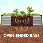 Vengarus 8x4x1FT Galvanized Raised Garden Bed Kit, Outdoor Metal Planter Box - Image 6