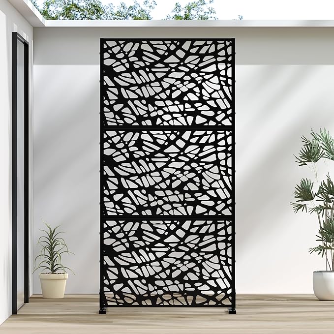 Casaphoria Metal Privacy Screen Outdoor by Casaphoria
