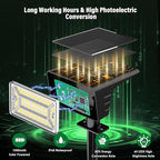Solar Spot Lights Outdoor with 60 LED & Auto On/Off, 6 Pack Solar Lights - Image 2