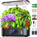 Ahopegarden Hydroponics Growing System Kit Indoor Herb Garden by Ahopegarden