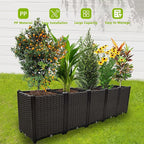 Large Planters for Outdoor Plants pots Elevated Garden Boxes Raised Garden Bed - Image 3