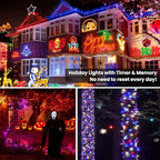 Brizled RGB Christmas Lights, 164ft 500 LED Color Changing String Lights - Image 9