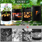 3 Pack 20 Gallon 360° Visibility Potato Grow Bags - Image 5