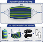 Sorbus Brazilian Double Hammock - Image 3