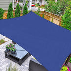 AsterOutdoor Sun Shade Sail Rectangle 6' x 10' UV Block Canopy by AsterOutdoor