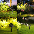 Boajuna Solar Spot Light Outdoor, Solar Landscape Spotlight Waterproof Security - Image 7