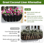 Riare 4 Pack 36 Inch Black Felt Window Box Liners- Fabric Trough Planter Basket - Image 4