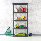 Sterilite 5 Shelf Unit, Heavy-Duty Shelving Storage Rack - Image 6